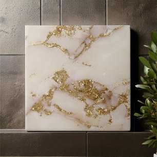 Wit Marmer Glitter ID1171b Tegeltje