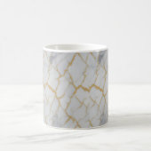 Wit Marmer & Gouden Aderen | Luxe Mok (Center)