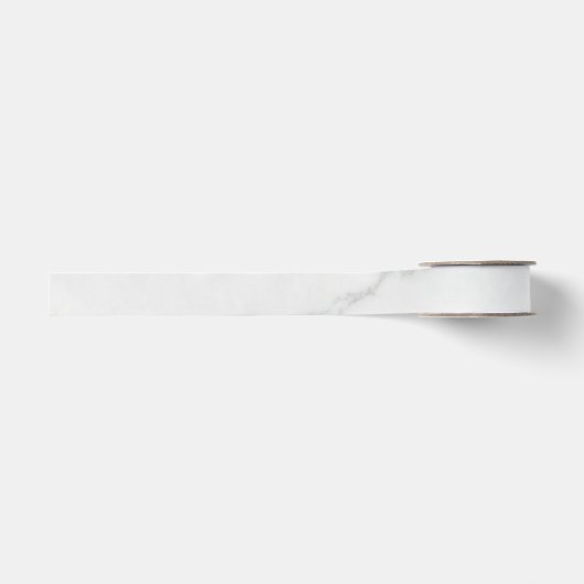 Wit Marmer Grosgrain Lint (Voorkant)