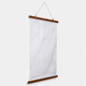 Wit Marmer Hangend Wandkleed (Gebogen)