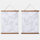 Wit Marmer Hangend Wandkleed (Dubbel)