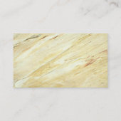 Wit Marmer Interieur Designer Visitekaartjes (Achterkant)
