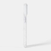 Wit Marmer iPhone 15 Case (Rechterkant)