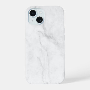Wit Marmer iPhone 15 Case