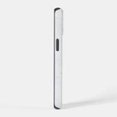 Wit Marmer iPhone 15 Case (Rechterkant)