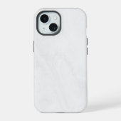 Wit Marmer iPhone 15 Case (Achterkant)