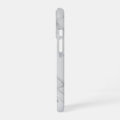 Wit Marmer iPhone 16 Hoesje (Linkerkant)