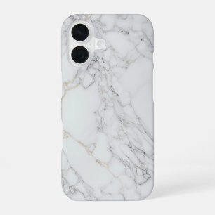 Wit Marmer iPhone 16 Hoesje