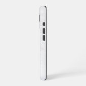 Wit Marmer iPhone 16 Hoesje (Linkerkant)
