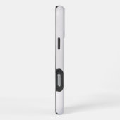 Wit Marmer iPhone Hoesje (Rechterkant)