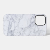 Wit Marmer iPhone Hoesje (Achterkant horizontaal)