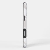 Wit Marmer iPhone Hoesje (Rechterkant)
