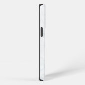 Wit Marmer iPhone Hoesje (Rechterkant)
