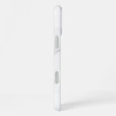Wit Marmer iPhone Hoesje (Rechterkant)