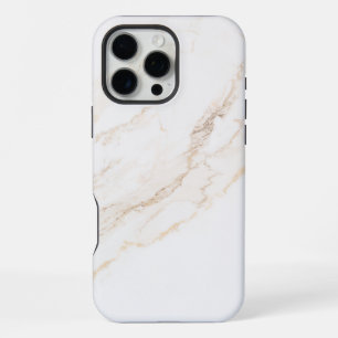 Wit Marmer iPhone 16 Pro Max Hoesje