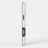 Wit Marmer iPhone Hoesje (Rechterkant)