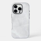 Wit Marmer iPhone Hoesje (Achterkant)