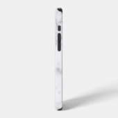 Wit Marmer iPhone Hoesje (Linkerkant)