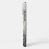 Wit Marmer iPhone Hoesje (Linkerkant)
