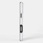 Wit Marmer iPhone Hoesje (Rechterkant)