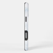 Wit Marmer iPhone Hoesje (Rechterkant)
