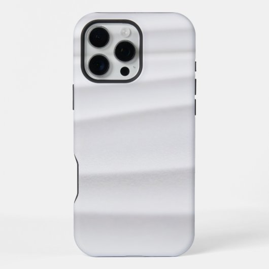 Wit Marmer iPhone Hoesje (Achterkant)