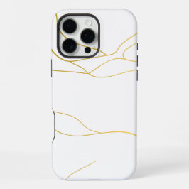 Wit Marmer iPhone 16 Pro Max Hoesje