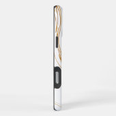 Wit Marmer iPhone Hoesje (Rechterkant)