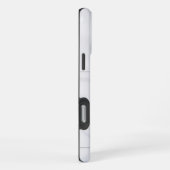 Wit Marmer iPhone Hoesje (Rechterkant)