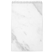Wit Marmer Kalender (Hoes)