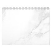 Wit Marmer Kalender (Hoes)