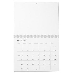 Wit Marmer Kalender