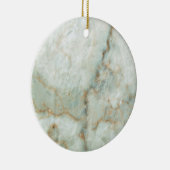 Wit marmer keramisch ornament (Rechts)