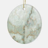 Wit marmer keramisch ornament (Links)