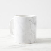 Wit Marmer Koffiemok (Voorkant links)