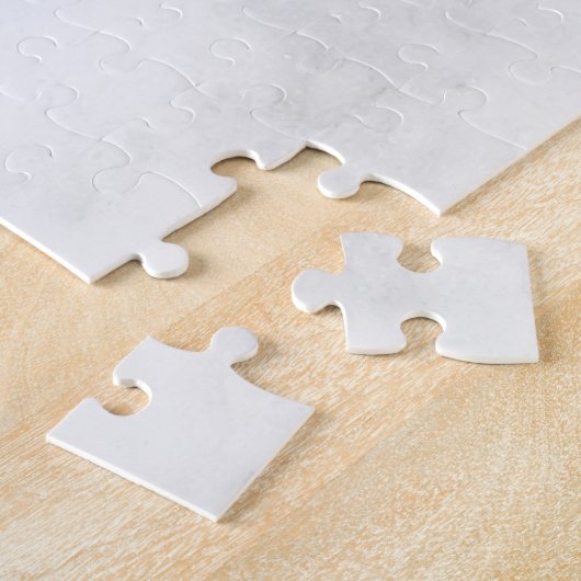 Wit Marmer Legpuzzel (Zijkant)