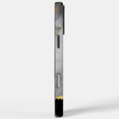 Wit marmer met fijne gouden aderen Case-Mate iPhone case (Achterkant / Rechts)