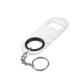 Wit Marmer Mini Flessenopener (Achterkant Gekanteld)