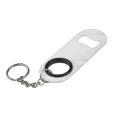 Wit Marmer Mini Flessenopener (Voorkant Gekanteld)