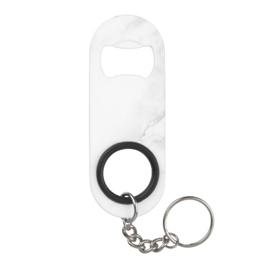 Wit Marmer Mini Flessenopener (Achterkant)
