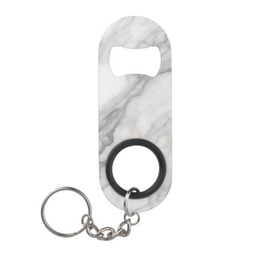 Wit Marmer Mini Flessenopener (Voorkant)