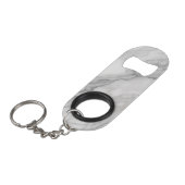 Wit Marmer Mini Flessenopener (Voorkant Gekanteld)