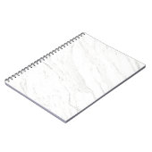 Wit marmer notitieboek (Linkerzijde)