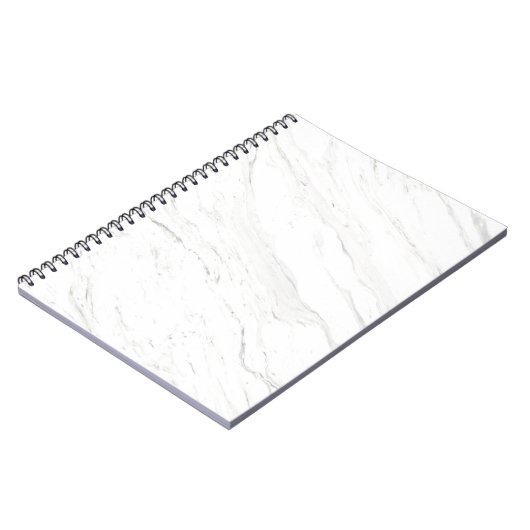 Wit marmer notitieboek (Linkerzijde)