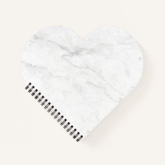 Wit Marmer Notitieboek