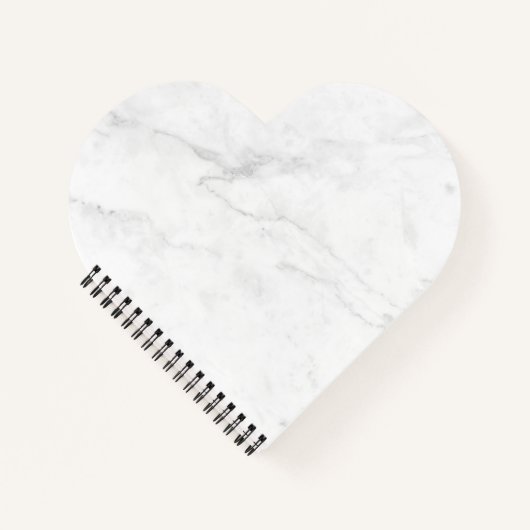 Wit Marmer Notitieboek (Voorkant)