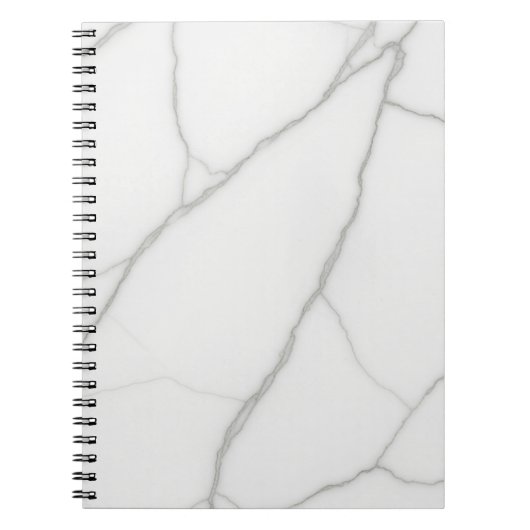 Wit Marmer Notitieboek (Voorkant)