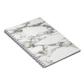 Wit marmer notitieboek (Rechterzijde)