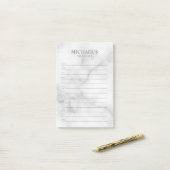 Wit marmer om te doen lijst post-it notities post-it® notes (Op bureau)