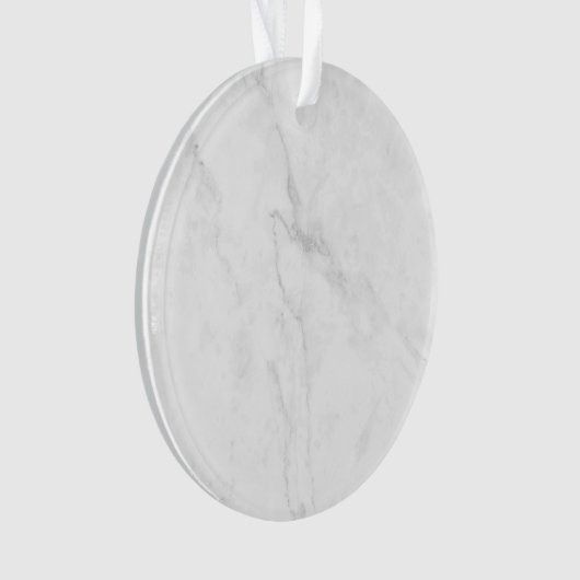 Wit Marmer Ornament (voorkant)